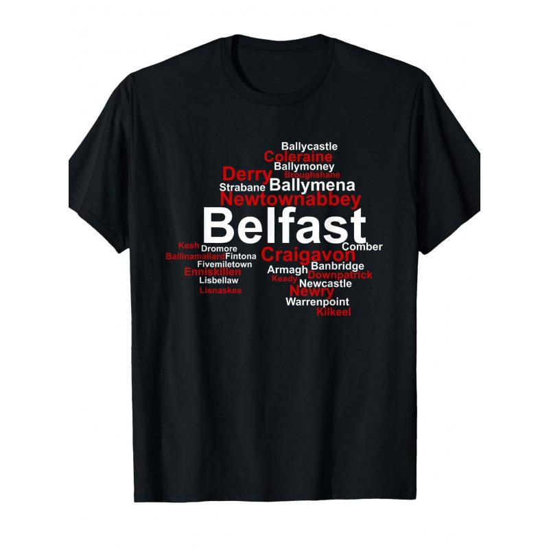 Forma dell'Irlanda del Nord, Tuaisceart Eireann, Maglietta Irlanda del Nord