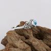 Blue Topaz Gemstone Boho Designer Handmade Ring, Women Ring, Statement Ring, Solid 925 Sterling Silver