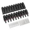 10 Pairs 1000V 30A Male Female Solar Connectors PPO IP67 Waterproof Solar Panel Connector for Solar Power Generation Projects