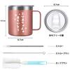 Livole Stainless Steel Vacuum Insulated Mug with Insulated for and Other Perfect for Respect for the Aged or Features a shatterproof straw and a