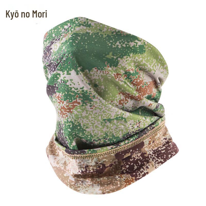 Двусторонний маскировочный шейный платок-бафф из ледяного шелка JingZhiSheng