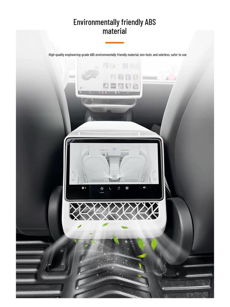 Tesla Model 3/Y Rear Air Outlet Protective Cover - Full Coverage Anti-Clogging Interior Accessory