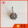 GTB25 51/53mm 9 Blades Journal Bearing Turbine Wheel&shaft /turbine Shaft&wheel