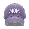 Dad Mom Embroidery Pure Cotton Men'S Baseball Cap For Man  Womne'S Fashion Sport Golf Caps Sun Hat Dropshipping