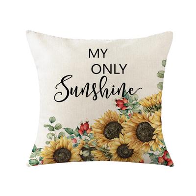 New Style Pillow Cover Nordic Flower Pillow Bedside Backrest Pillow Nordic Style Sofa Cushion Cover