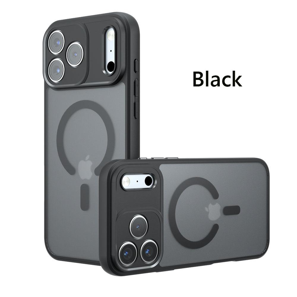 For Magsafe Magnetic Wireless Charging Case For iPhone 17 Pro Max iPhone17Pro 17ProMax Air 5G Shockproof Matte Back Cover Coque