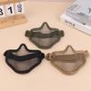 Airsoft Tactical Mask For Outdoor Hunting, Protective Mesh Mask, Bb Gun Shooting Accessories