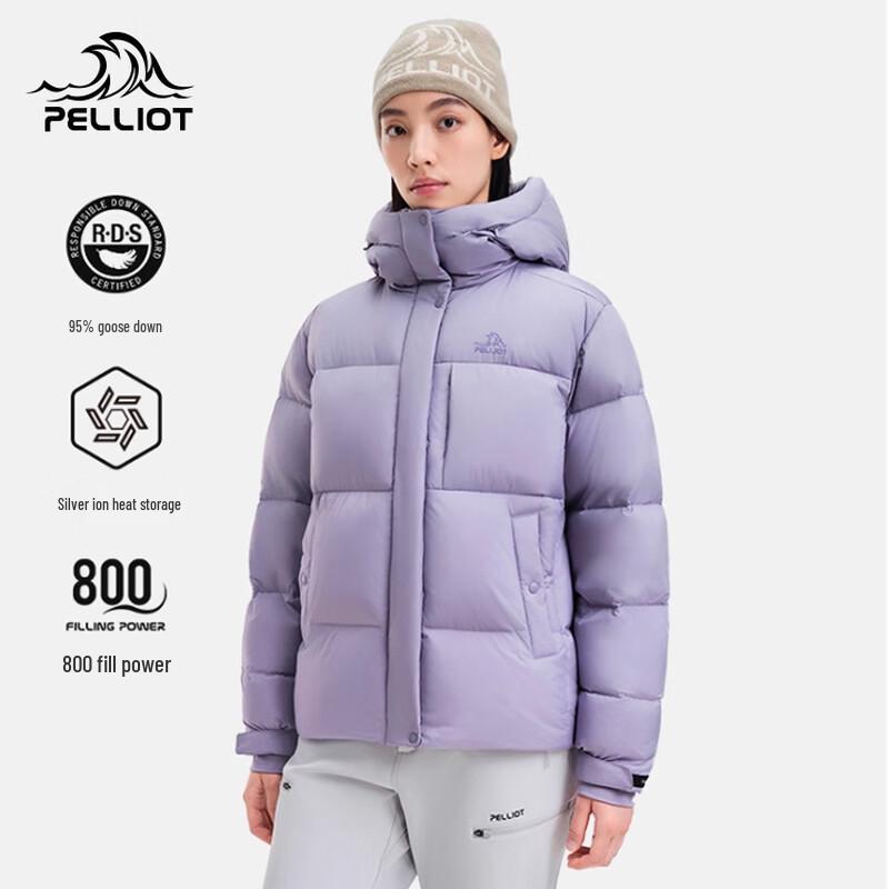 PELLIOT Women's 800-Fill Goose Down Puffer Jacket