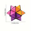 The Infinite Transformable Cube, A 3D Rotatable Cube with Striped Patterns, A Spatial Geometry-flipping Children's Toy, A Puzzle for Mental Training