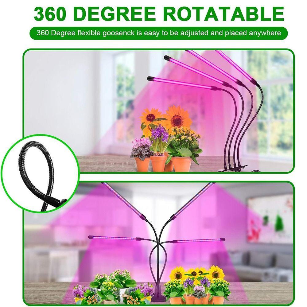 USB LED Plant Lights Full Spectrum Potted Plant Lamp Greenhouse Cultivation Grow Box