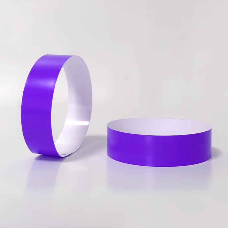 Customized Waterproof Tyvek Wristbands for Children's Amusement and Water Parks
