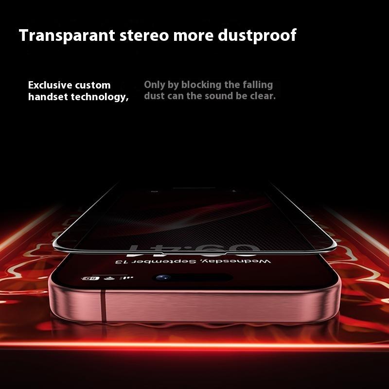 BENKS For iPhone 16 Pro Anti-Spy Screen Protector Zero Sense High Aluminium-Silicon Glass Film