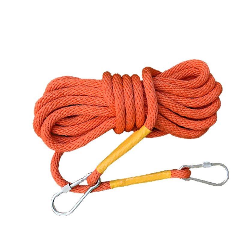 Riffle Braided Polypropylene Safety Rope with Double Hooks