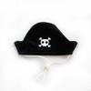Caribbean Pirate Hat Eye Mask Original Pet Costume Cat Cape Bib Headdress Cute Photo Props For Small Dogs