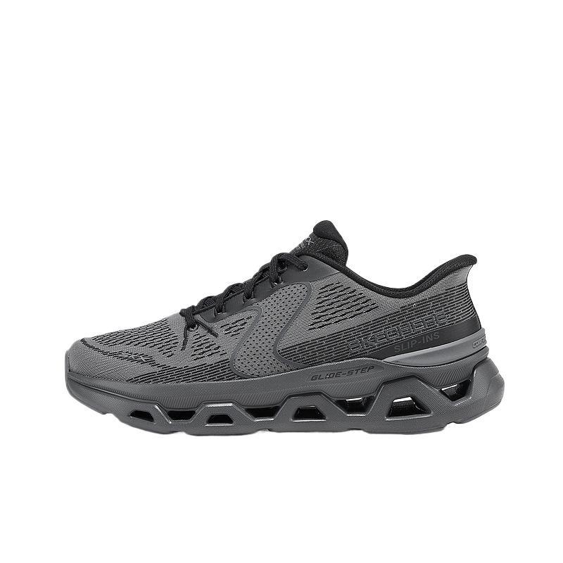 Skechers Sport Men Fashion Versatile Mesh Low Top Running Shoes Gray 233022-CCBK 41