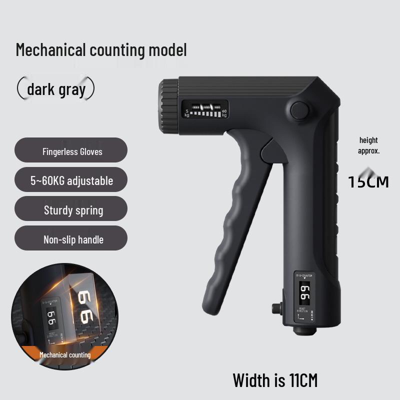 Multifunktionaler Handgriff-Stärker & Finger-Reha-Trainer für Männer mit Fitness-Druckentlastungszähler.