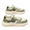 2025 Sommer atmungsaktiv lässig Sport Herren Schnürschuhe Low Top Mesh rutschfeste dicke Sohle Laufschuhe Herrenschuhe