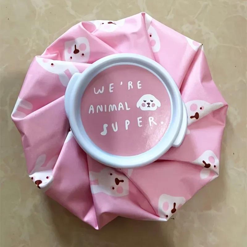 Cartoon Water Filling Cloth Ice Pack Reusable Cute Cold and Hot Therapy Packs Physiotherapy Exercise Physical Cooling Ice Pack