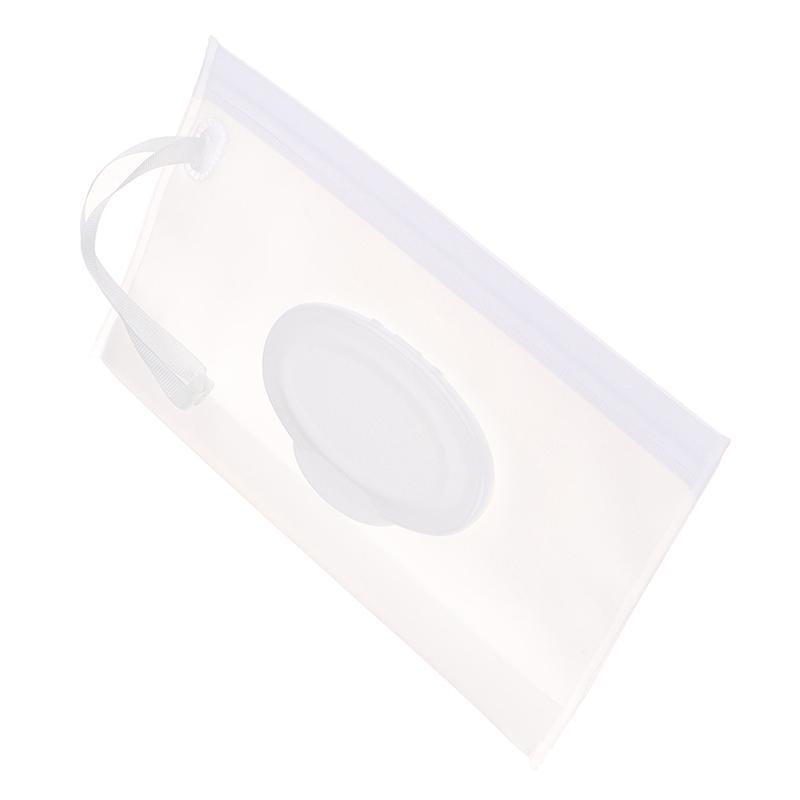 Portable Baby Kids Wet Wipes Clutch Carrying Bag Wet Paper Tissue Container