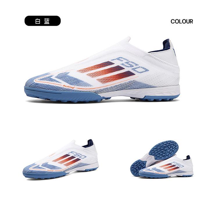 Neue Low-Top Fußballschuhe für Herren und Damen, atmungsaktiv, mit langen Stollen, gebrochenen Stollen, für Kunstrasen-Training, Fußballschuhe
