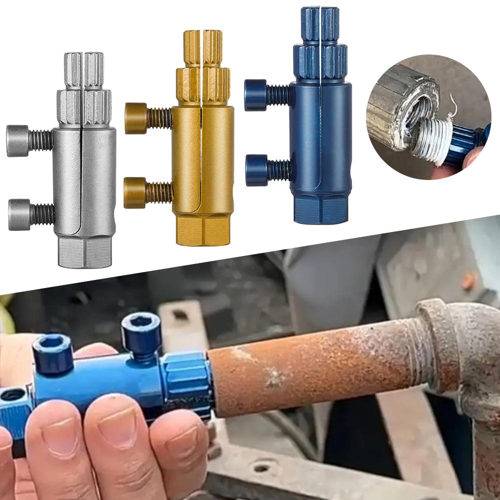 Pipe Head Screw Extraction Tool Angle Valve Broken Wire Extractor Bolt Removal Pipe Repair Broken Screw Extraction Portable