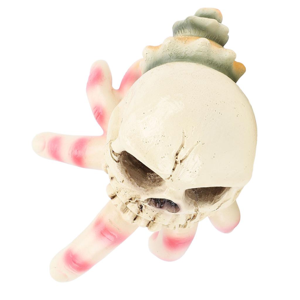Dekoracja Palca Czaszki Horror Koncha Realistycznie Wyglądająca Straszna Straszna Dekoracja Stołu Żywica Szkielet S