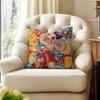 Anime Comic AAstro Boy Cushion Cover Natural Linen Organic Fabric DoubleSided Printing Couch Pillow Covers Home Decor