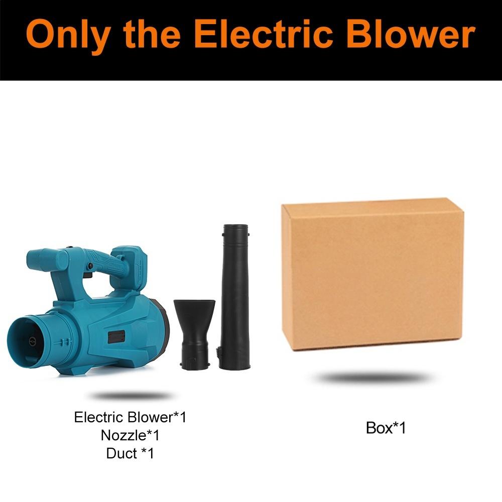 

6-скоростной промышленный аккумуляторный воздуходув Снегоуборщик Пылесос Листосборник Уборочная машина Садовый инструмент С 2 аккумуляторами 4200 Вт 388 В Only machine