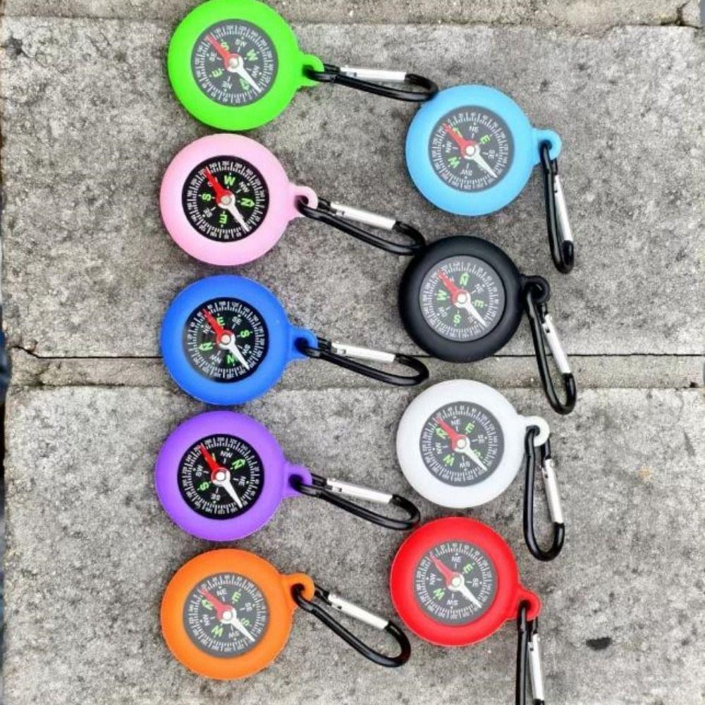 Mini Outdoor Survival Compass Carabiner  For Camping and Outdoor Exploration