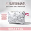 Mini Butterfly Knot Makeup Pouch Small Portable Zipper Case Earphones Cables Coins Cards