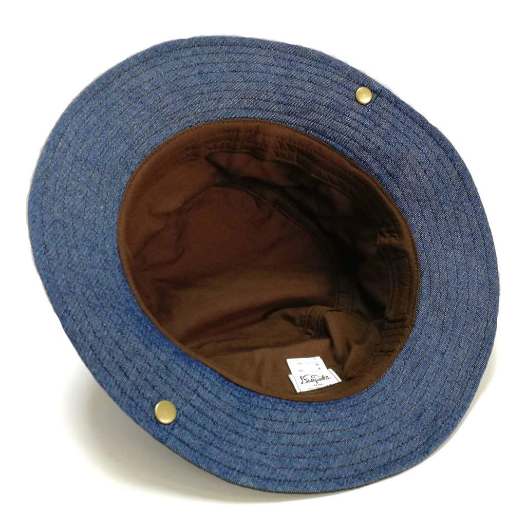 Basic Enchi Linen Denim Hat Linen Extra Large Regular Big Brown - Hat, Size, Size, Men's & Women's, Size,