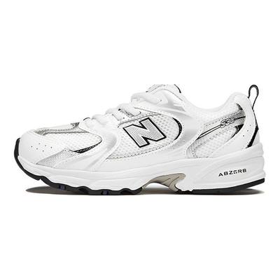 530 Bungee Little Kid White Natural Indigo Kids Sneakers Silver-Metallic PZ530SB1
