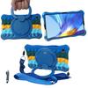 Kids Case For Samsung Galaxy Tab A9+Plus 11"8.7" 360 Rotating Stand Tablet Cover SM-X210/X215/X216 SM-X110/X115 A7 A8 Funda