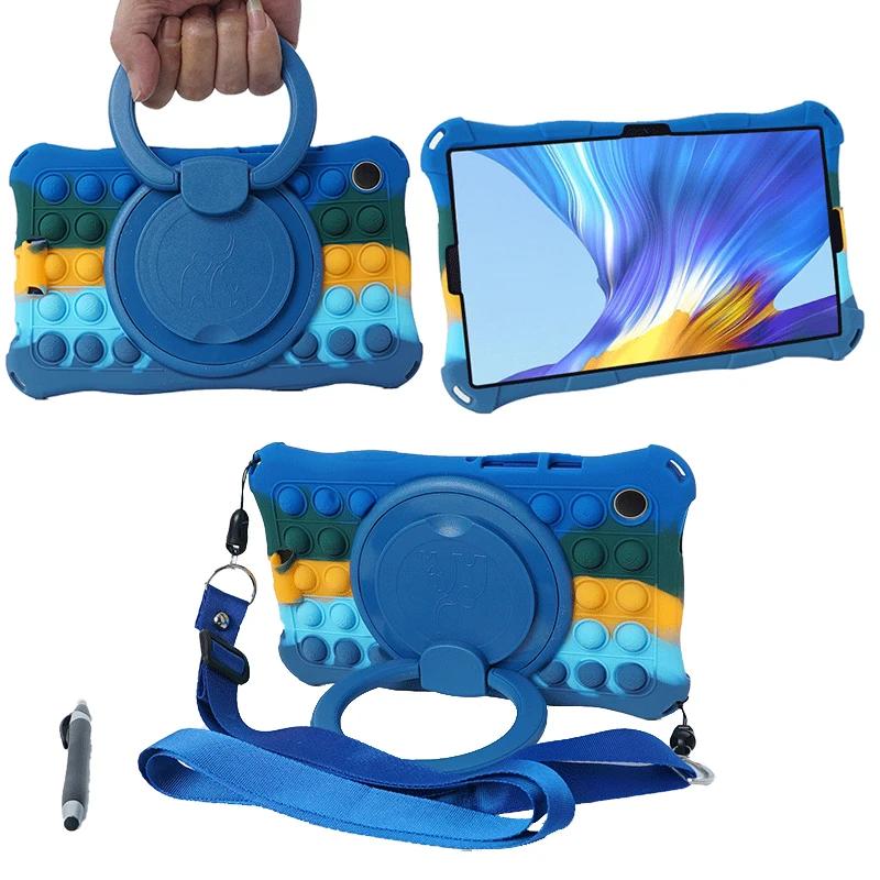 Kids Case For Samsung Galaxy Tab A9+Plus 11"8.7" 360 Rotating Stand Tablet Cover SM-X210/X215/X216 SM-X110/X115 A7 A8 Funda