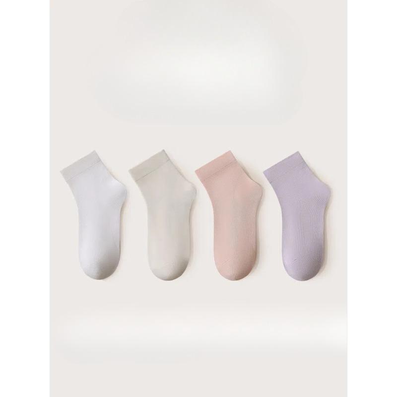 Women's Spring and Autumn Socks, Boneless Socks, Mid-calf Socks, Sports Socks, Women's Deodorizing and Sweat-absorbing Summer Socks