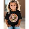 European sizes Adorable Mushroom And Flower Print | Stylish And Casual Crew Neck T-Shirt For Girls, Perfect For Summer And Holiday Gifts