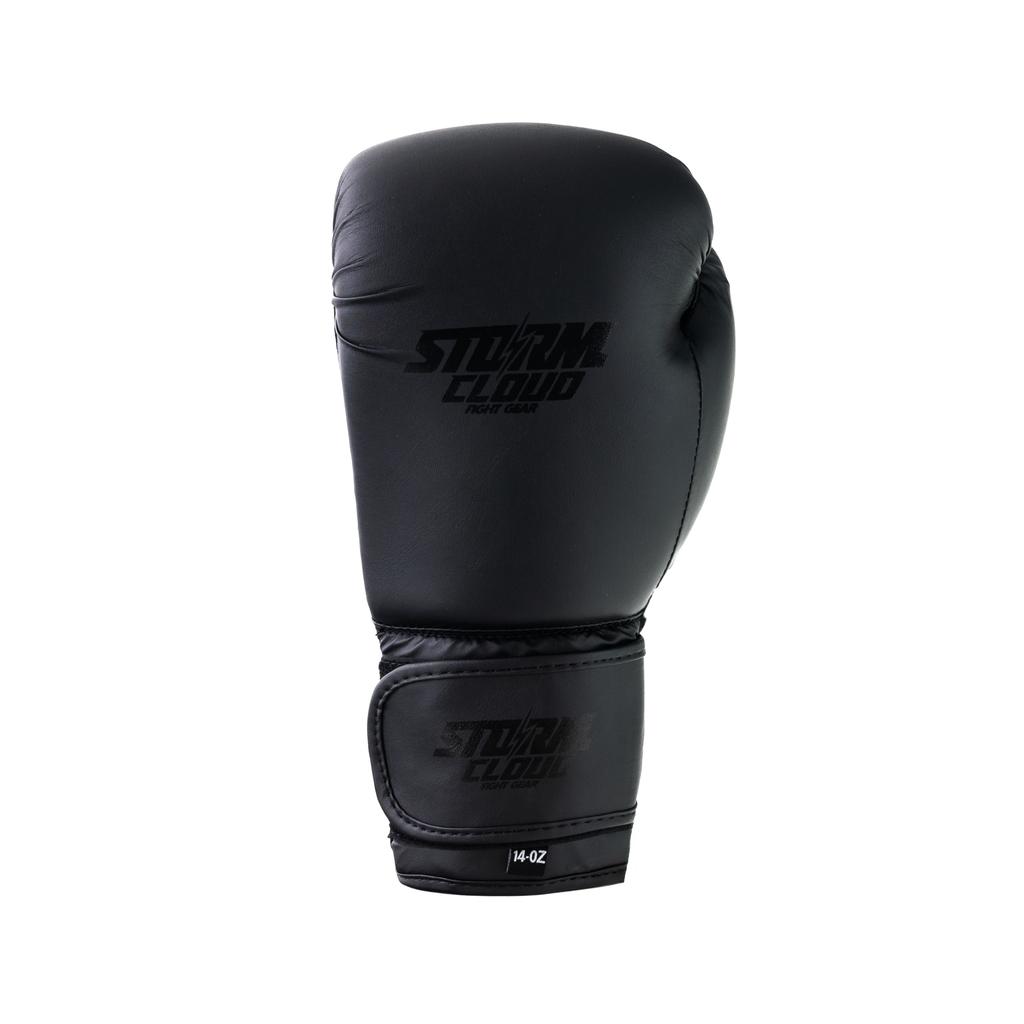 StormCloud Rookie Boxing Gloves Black/Black 14oz