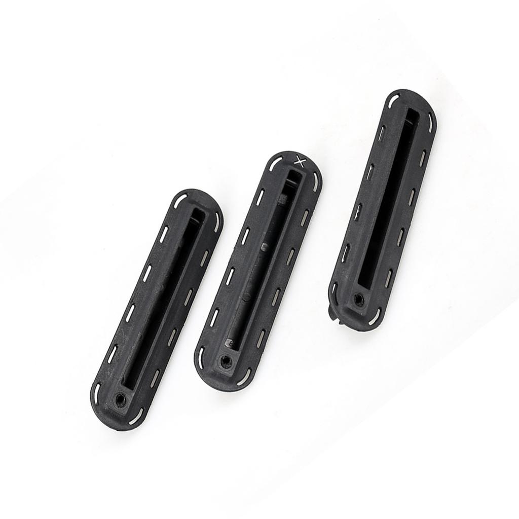 3 Pack Tri Fins Box Plugs Fin Base SUP Screw Surf Fins Plugs Set Extra Fin Key Fin Screws