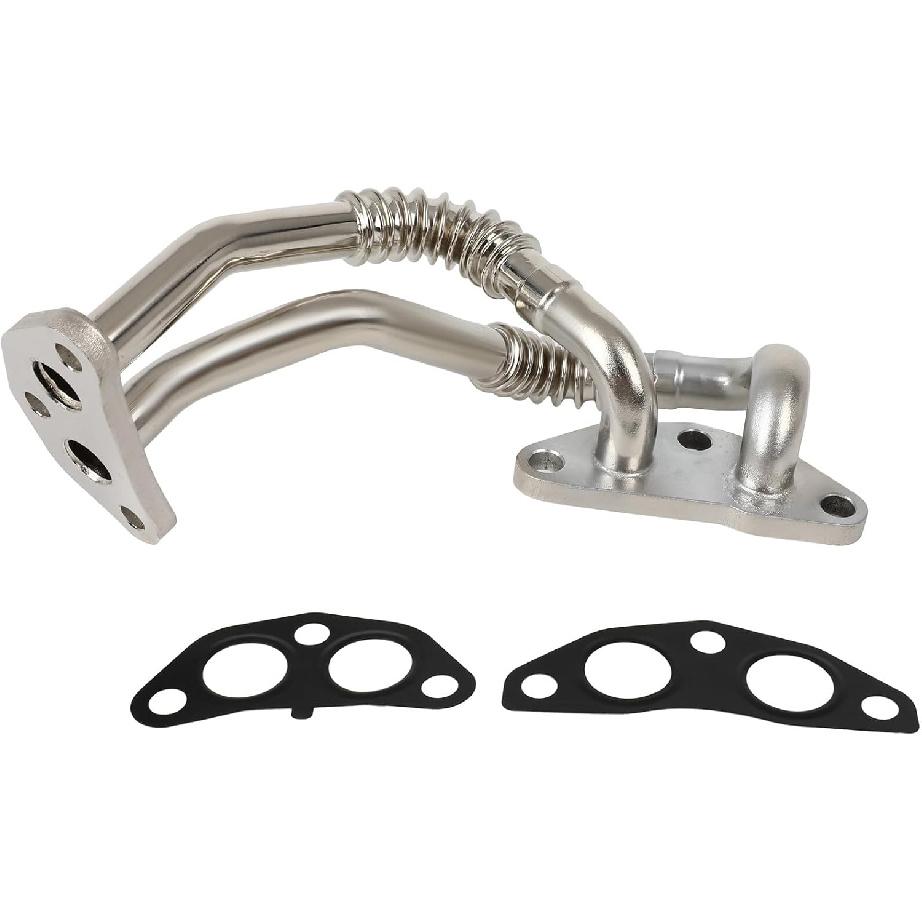 

ECCPP 625-022 Engine Oil Cooler Line Hose Lower Pipe Assembly w/Gaskets Fit for Lexus RX350 RX450h 2007-2016 for Toyota For HIGHLANDER For SIENNA