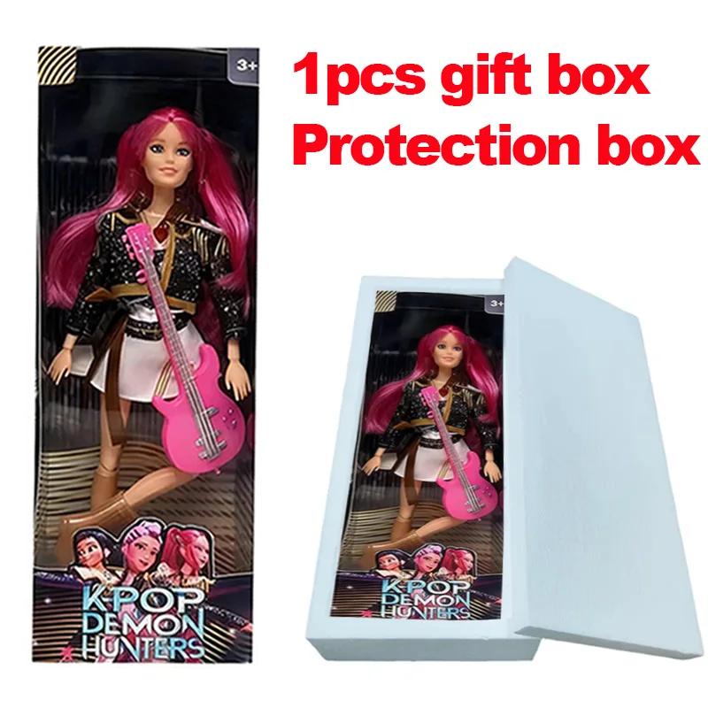 Bestseller K-Pop Dämonenjäger 30cm Vinylpuppe - Überraschungs-Geburtstagsgeschenk für Mädchen (Rumi/Mira/Zoe)