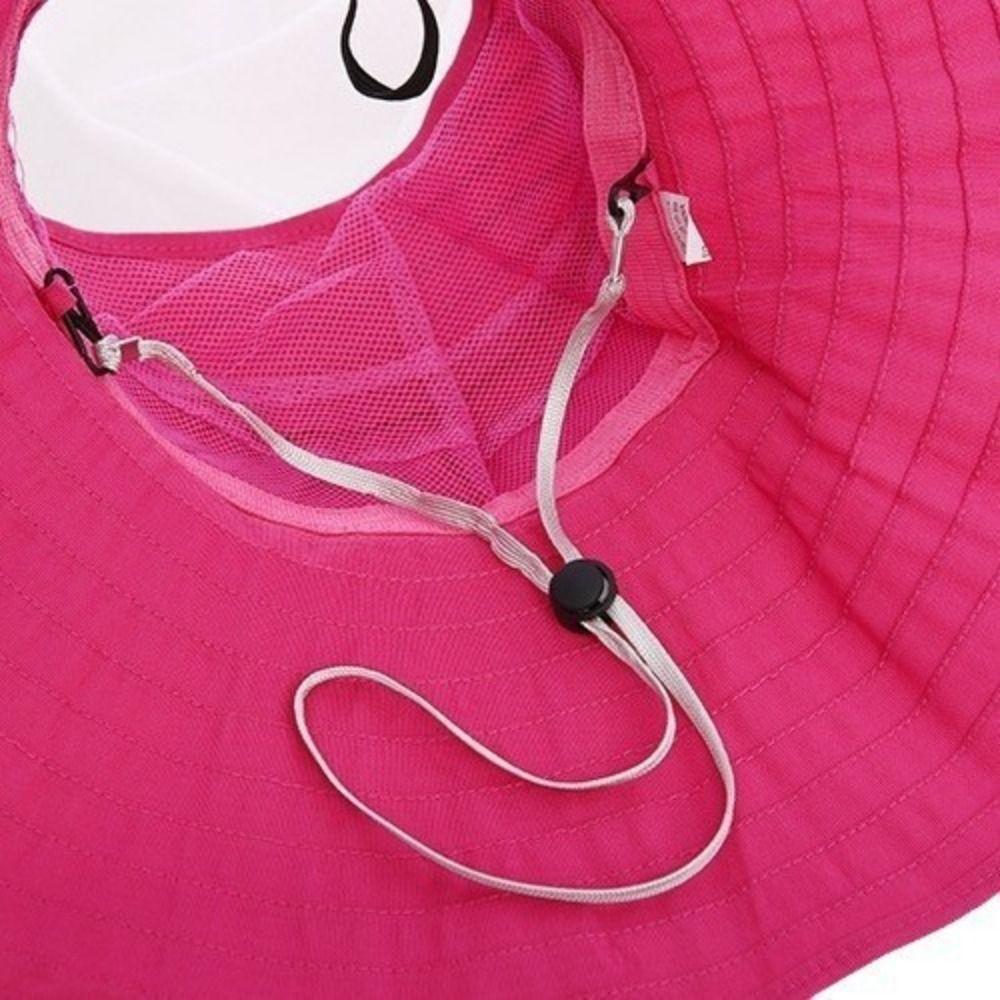 Adjustable Outdoor Beach Cap Wide Brim Summer Beach Hat Sun Protection Hat Beach Wear