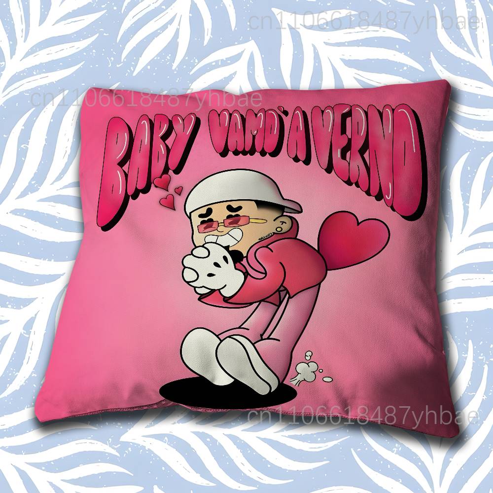 O-Omar Courtz Por Si Manana No Estoy Pillow Case Short Plush Sofa Decorative Gift Home Double-Sided Printing Cushio