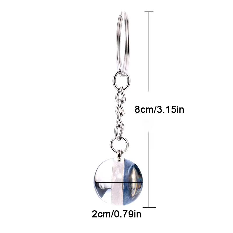 1PC Sturdy Handbags Sphere Backpacks Zodiac Gift Keychain Bags Starry Sky Decoration Durable Luminous