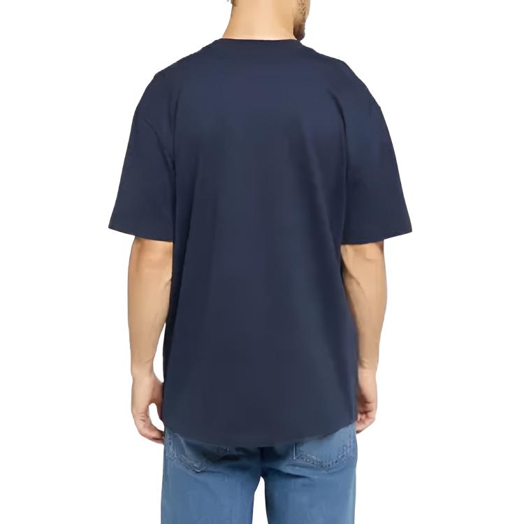 Levis Simple Solid Comfortable Casual Knit Crew Neck Short Sleeve T-Shirt Men Tops A8605-0006