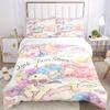 3pcs Little Twin Stars Printed Bedding Set, Soft and Comfortable Quilt Cover for Bedroom, Guest Room (1 Duvet Cover + 2 Pillowcases, Pillow