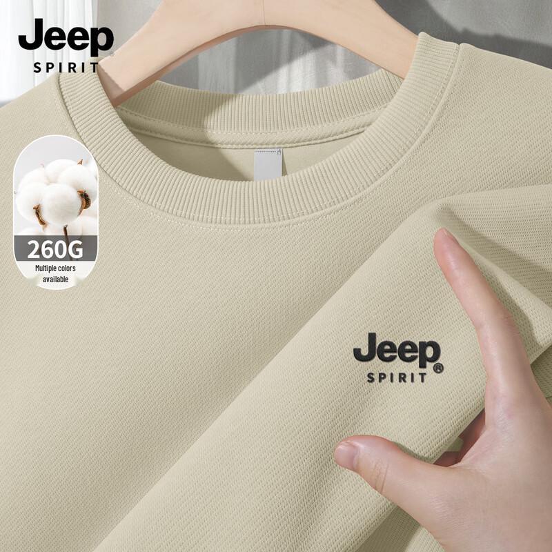 

JEEP SPIRIT Men s 2025 American High Street Pullover Sweatshirt 3XL