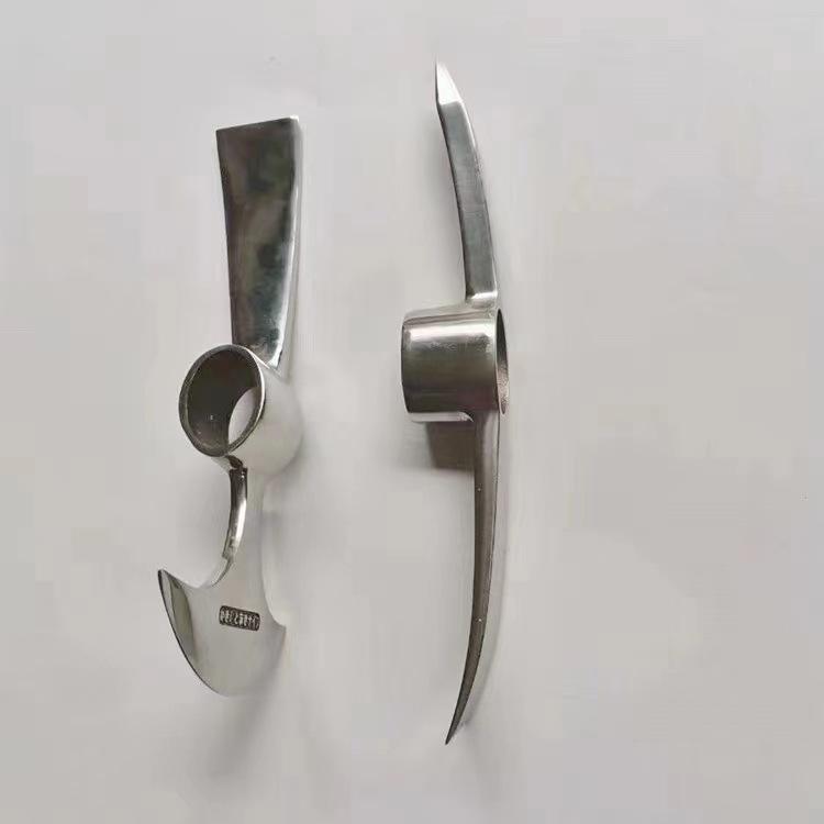 Chengtai Portable Stainless Steel Pickaxe and Ice Axe for Garden and Outdoor Use