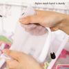 Mesh Sorting Pouches For Building Blocks Puzzle Zippered Closure Transparent Storage Solution For Small Toy
