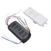 Ceiling Fan Remote Control Replacement 6 Speed Adjustment Ceiling Fan Light Remote Timing Sturdy ABS Lightweight for Repairing