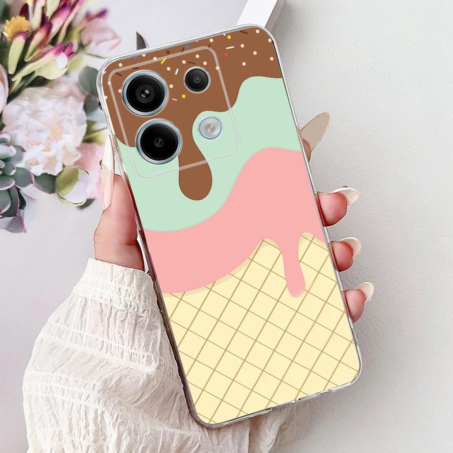 For Xiaomi Redmi Note 13 Pro 4G Case Luxury Popular Painted Cover Soft Slim Phone Case For Redmi Note 13 Pro Plus Note13 5G Bags